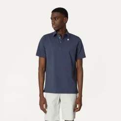 K-WAY Vincelle - Polo Shirts - Polo - Man - Blue Depth Outlet