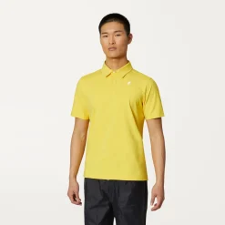 K-WAY Vincelle - Polo Shirts - Polo - Man - Yellow Sunstruck New