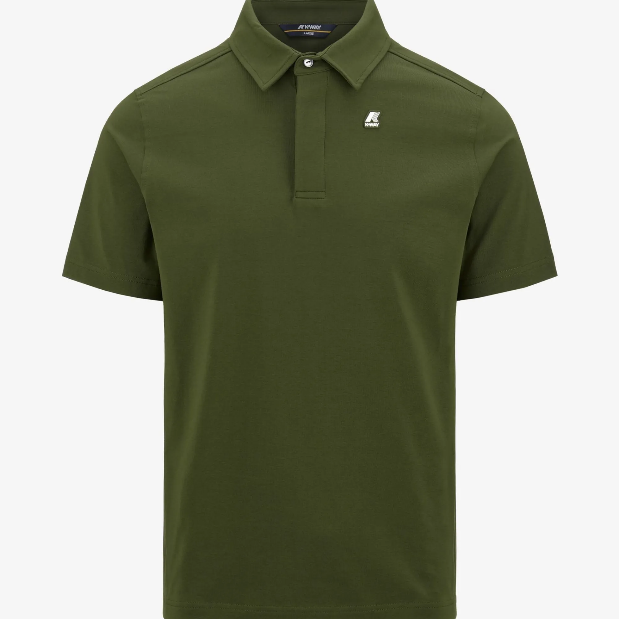K-WAY Vincelle - Polo Shirts - Polo - Man - Green Cypress Shop
