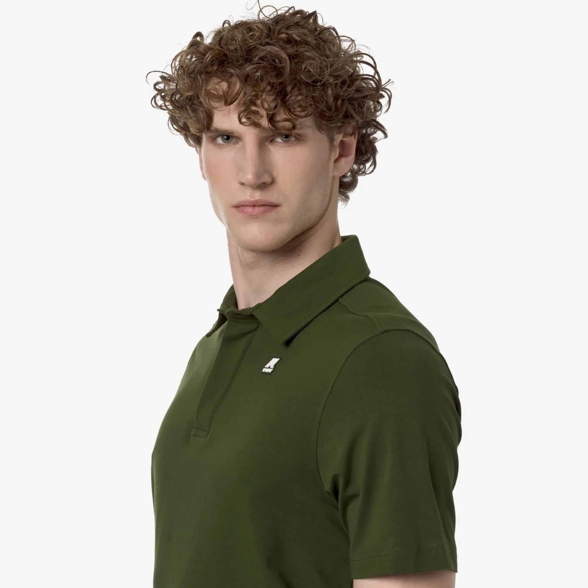 K-WAY Vincelle - Polo Shirts - Polo - Man - Green Cypress Shop