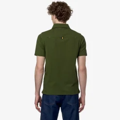 K-WAY Vincelle - Polo Shirts - Polo - Man - Green Cypress Shop