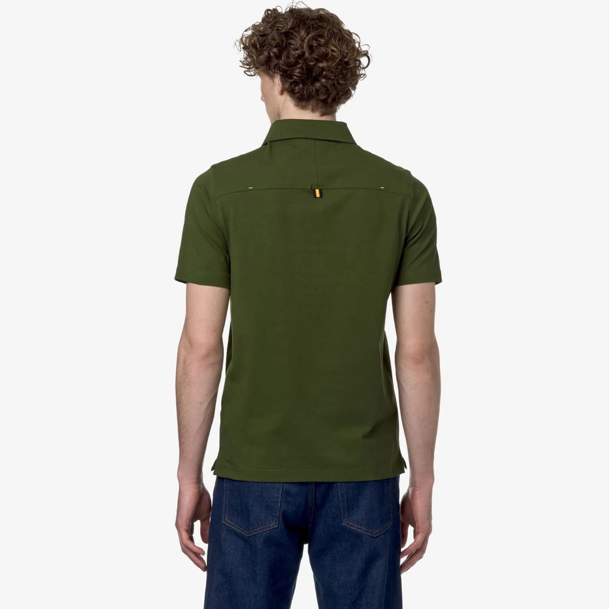 K-WAY Vincelle - Polo Shirts - Polo - Man - Green Cypress Shop