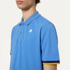 K-WAY Vincent - Polo Shirts - Polo - Man - Blue Ultramarine Online