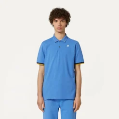 K-WAY Vincent - Polo Shirts - Polo - Man - Blue Ultramarine Online