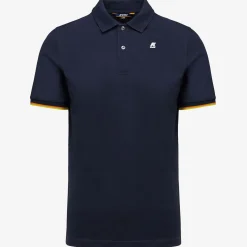 K-WAY Vincent - Polo Shirts - Polo - Man - Blue Depth Store