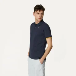 K-WAY Vincent - Polo Shirts - Polo - Man - Blue Depth Store