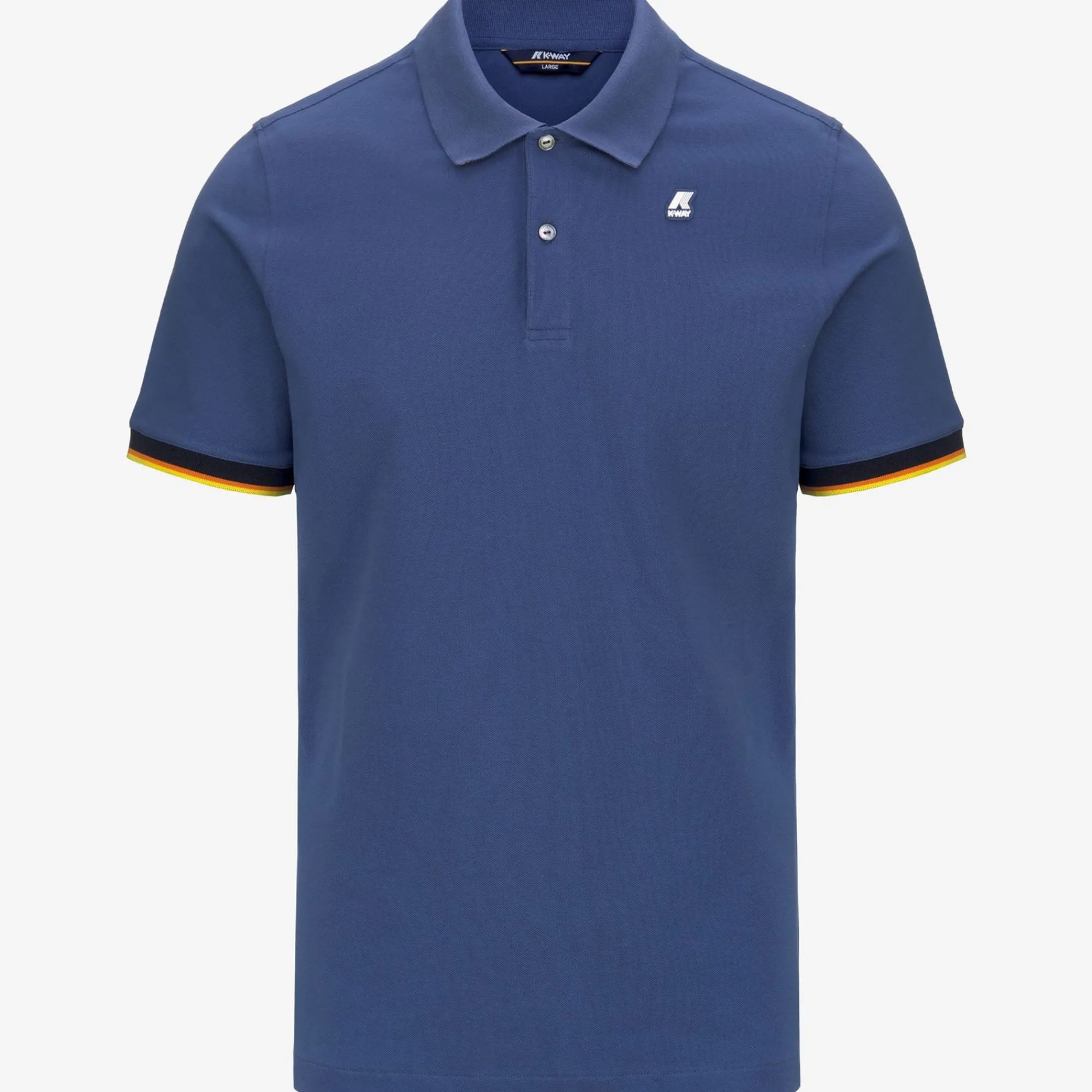 K-WAY Vincent - Polo Shirts - Polo - Man - Blue Fiord Best