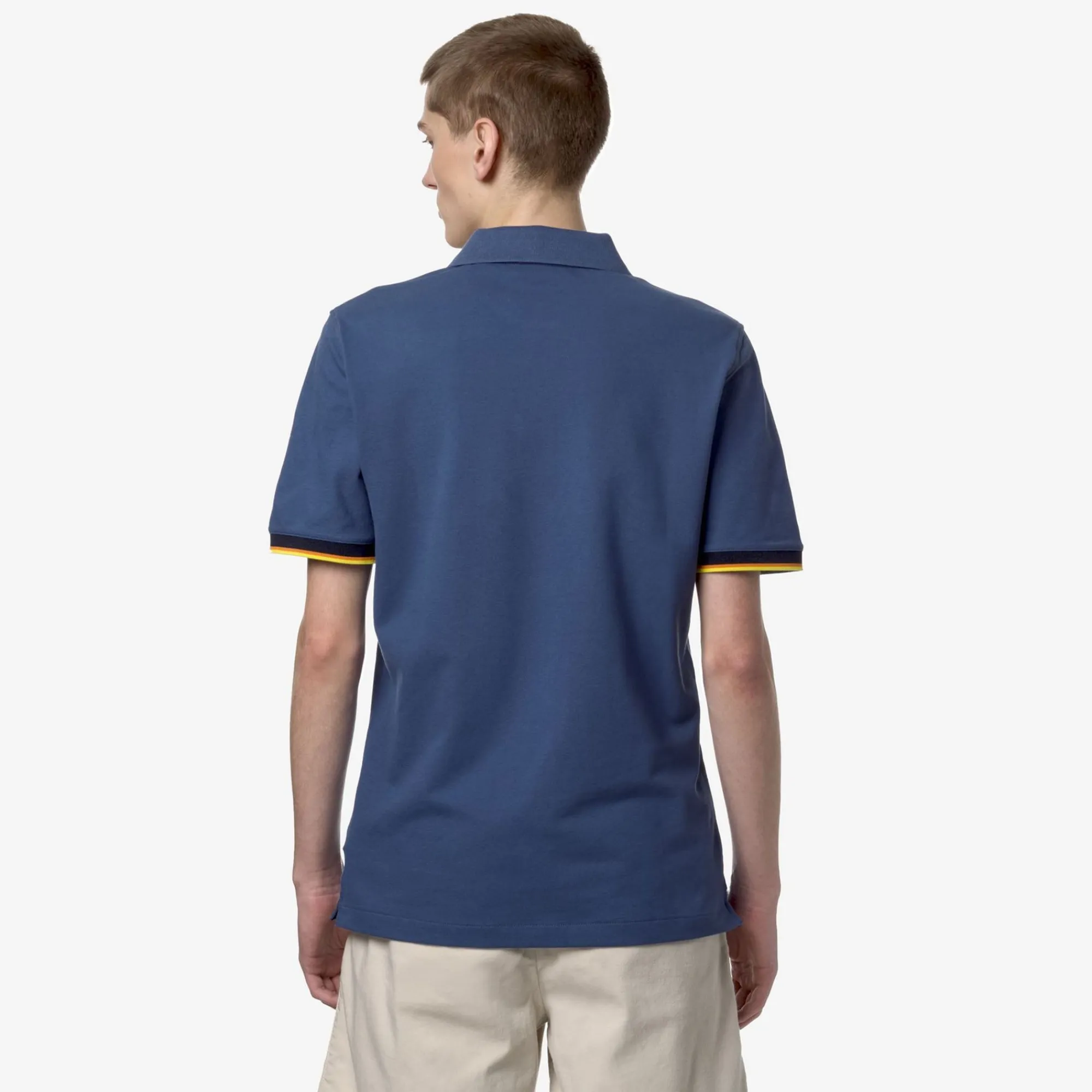 K-WAY Vincent - Polo Shirts - Polo - Man - Blue Fiord Best