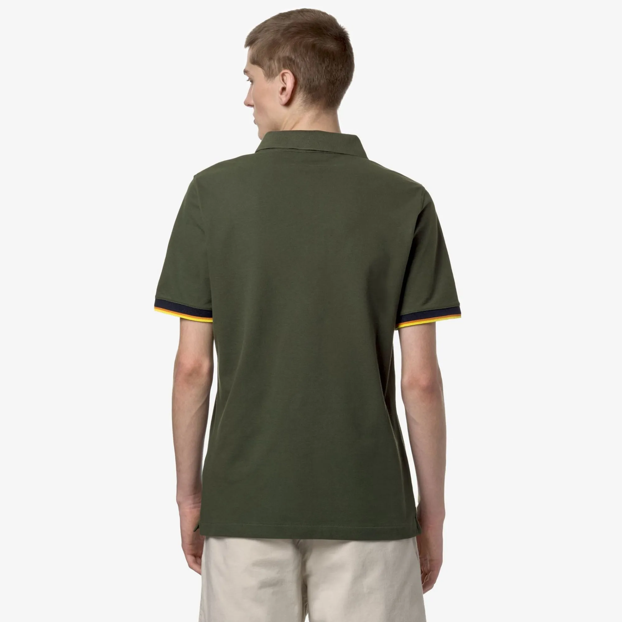 K-WAY Vincent - Polo Shirts - Polo - Man - Green Cypress Cheap