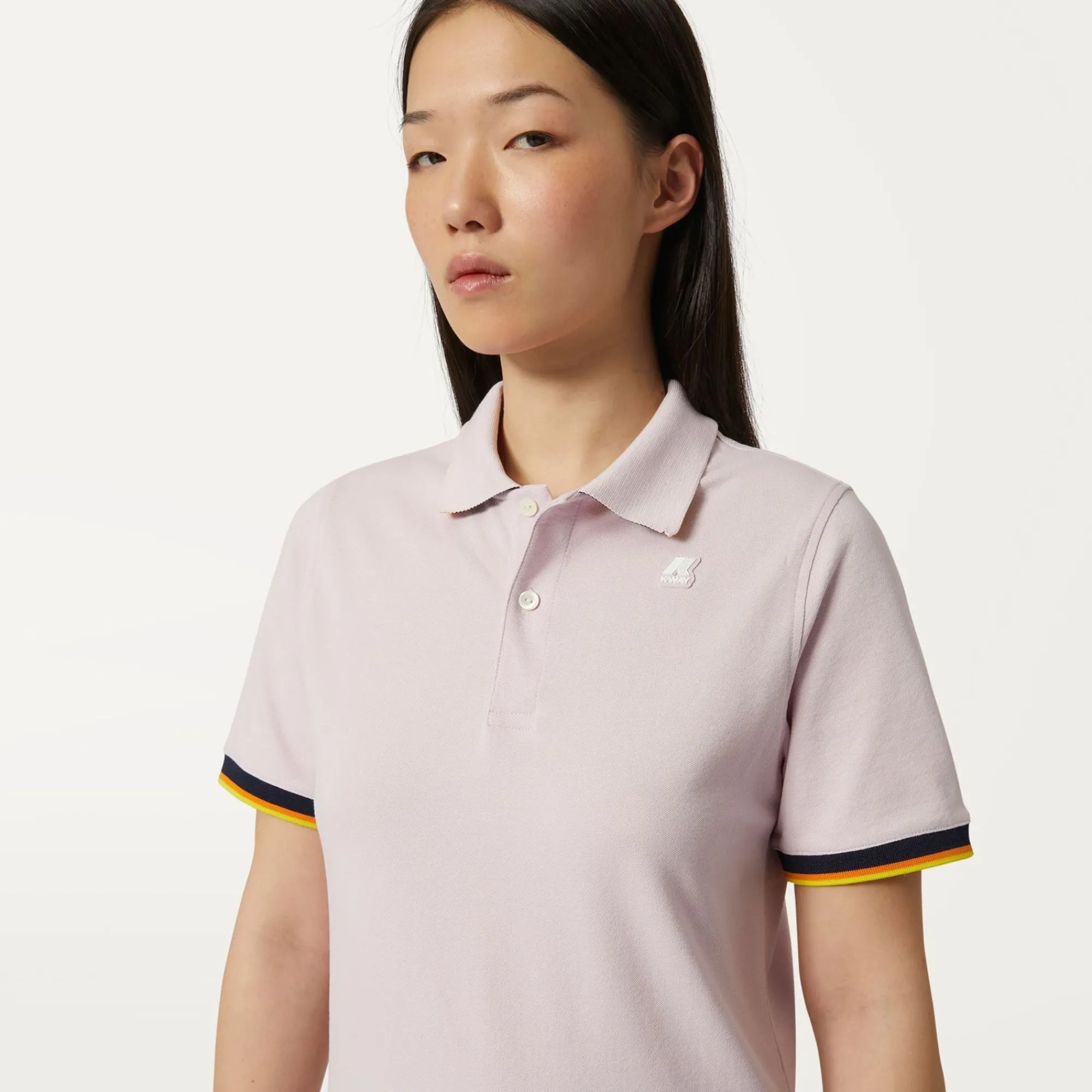 K-WAY Vincent - Polo Shirts - Polo - Man - Pink Rose Hot