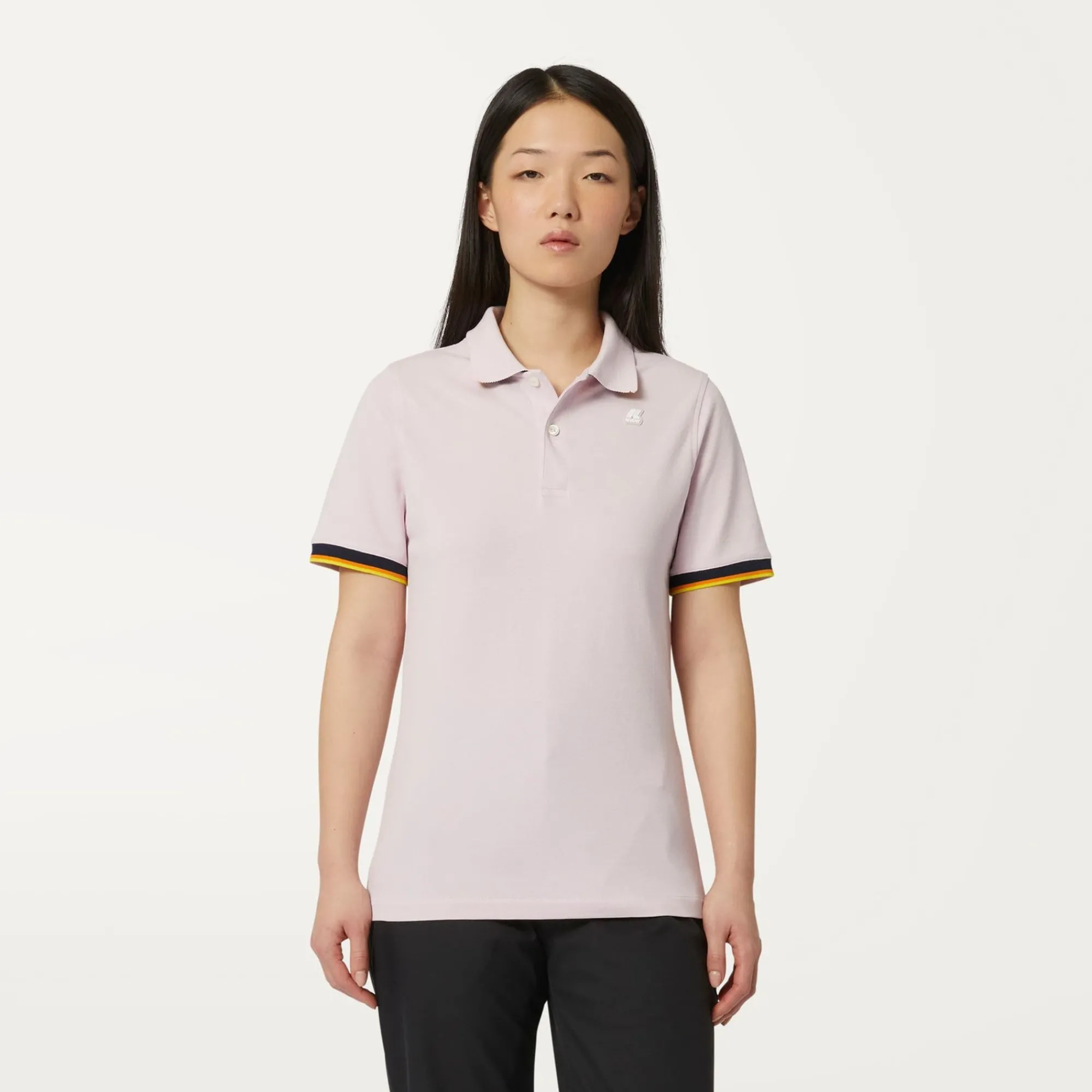 K-WAY Vincent - Polo Shirts - Polo - Man - Pink Rose Hot