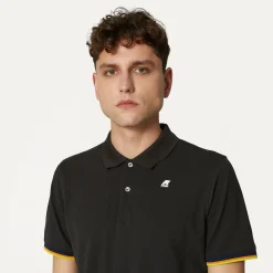 K-WAY Vincent - Polo Shirts - Polo - Man - Black Pure New