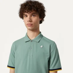 K-WAY Vincent - Polo Shirts - Polo - Man - Green Marine Online
