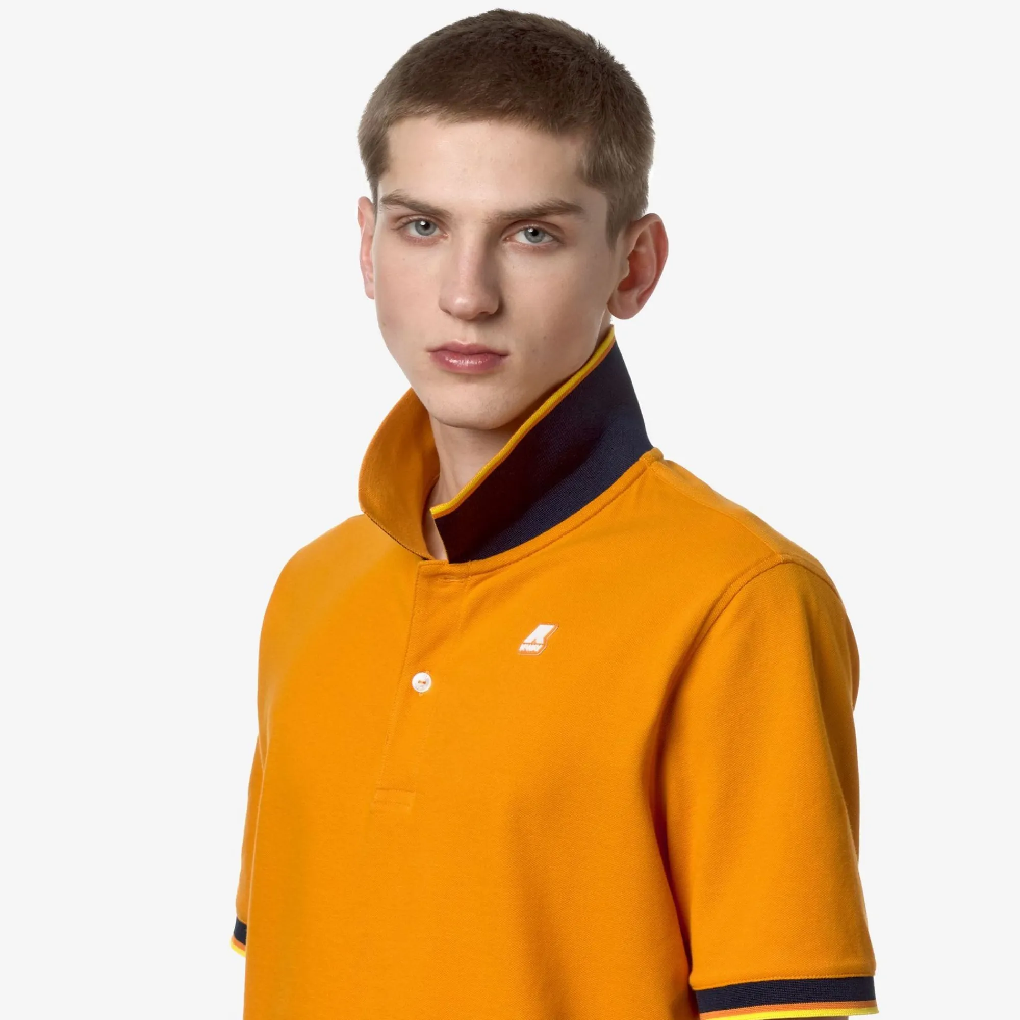 K-WAY Vincent - Polo Shirts - Polo - Man - Orange Md Sale