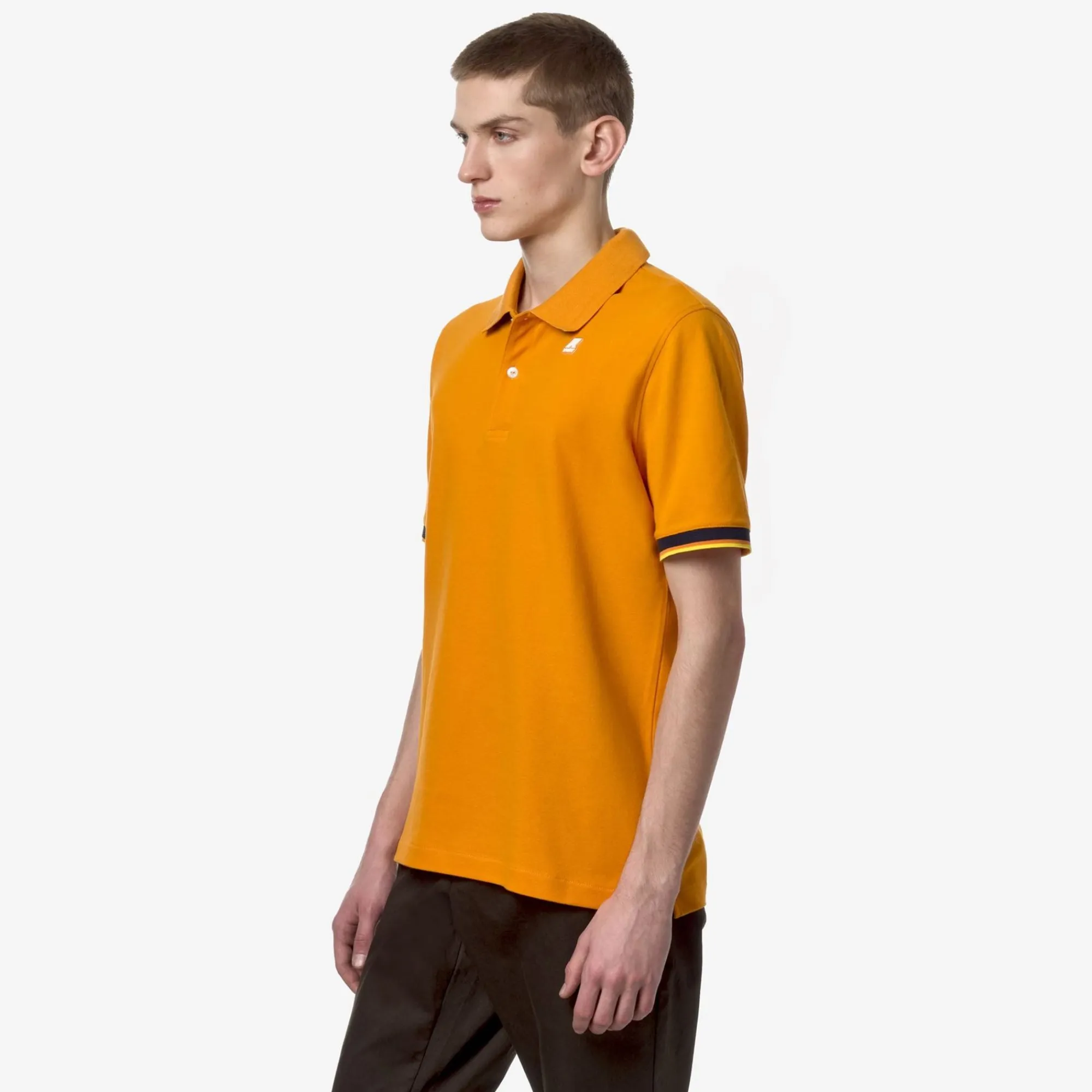 K-WAY Vincent - Polo Shirts - Polo - Man - Orange Md Sale
