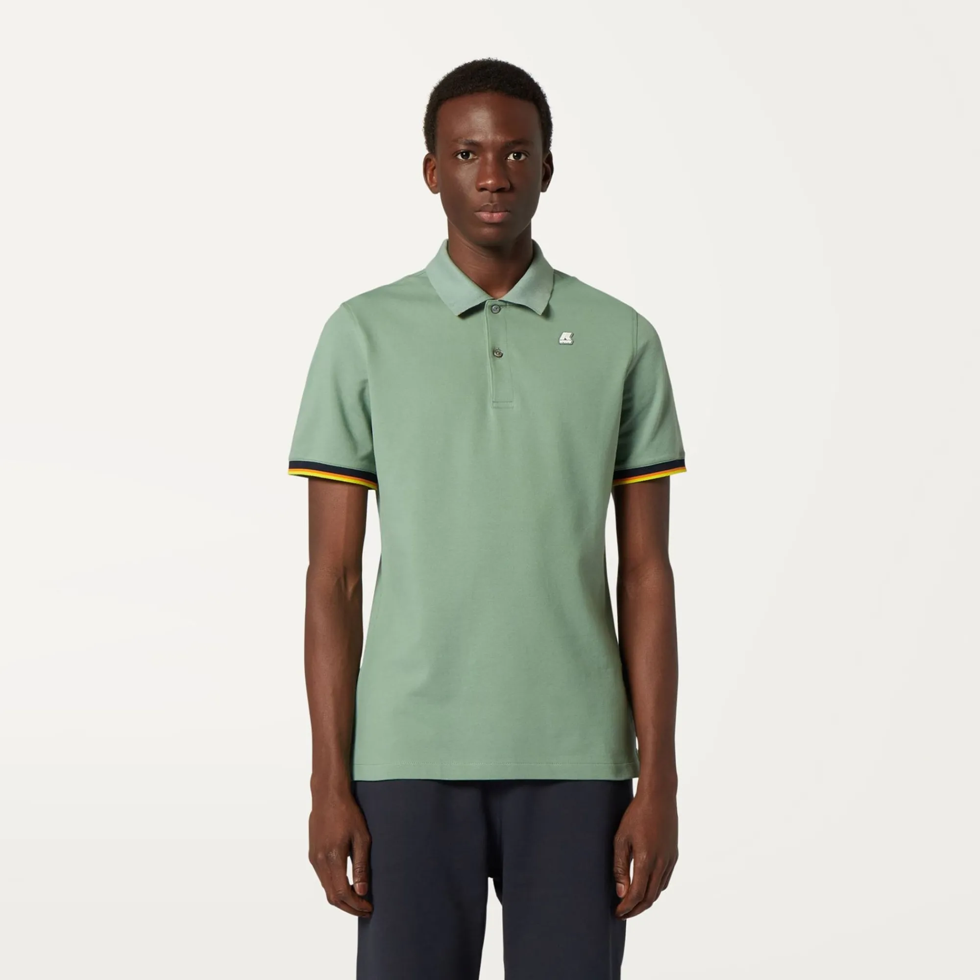 K-WAY Vincent - Polo Shirts - Polo - Man - Green Fjord Fashion
