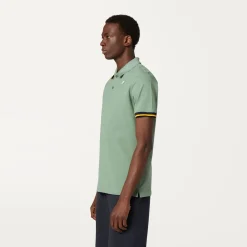 K-WAY Vincent - Polo Shirts - Polo - Man - Green Fjord Fashion