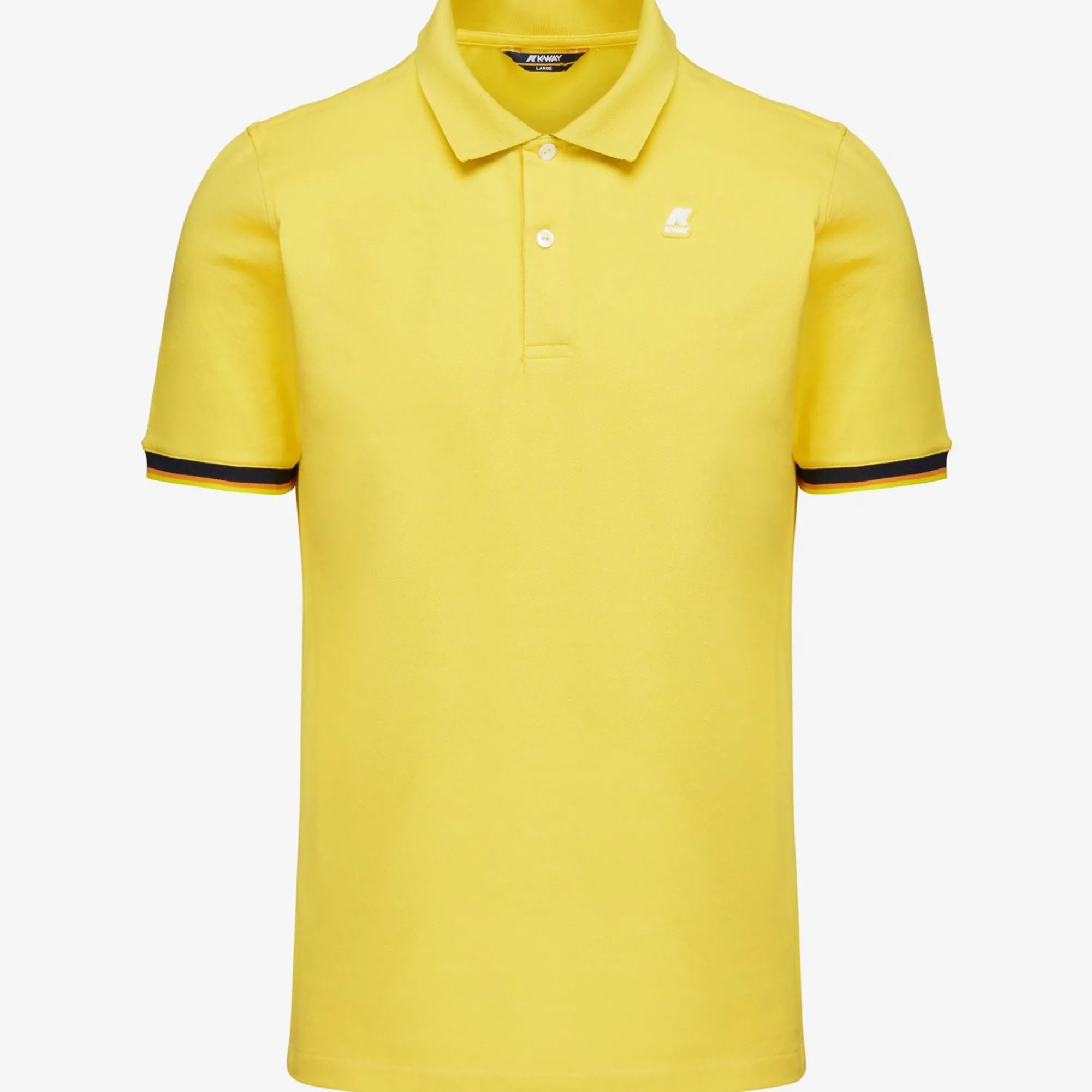 K-WAY Vincent - Polo Shirts - Polo - Man - Yellow Sunstruck Hot
