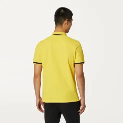 K-WAY Vincent - Polo Shirts - Polo - Man - Yellow Sunstruck Hot