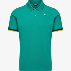 K-WAY Vincent - Polo Shirts - Polo - Man - Green Cheap