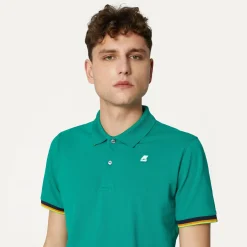 K-WAY Vincent - Polo Shirts - Polo - Man - Green Cheap