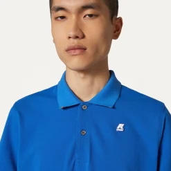 K-WAY Vincent - Polo Shirts - Polo - Man - Blue Royal Marine Fashion