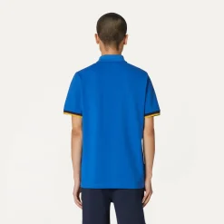K-WAY Vincent - Polo Shirts - Polo - Man - Blue Royal Marine Fashion