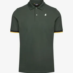 K-WAY Vincent - Polo Shirts - Polo - Man - Green Blackish Outlet