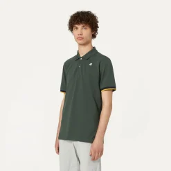 K-WAY Vincent - Polo Shirts - Polo - Man - Green Blackish Outlet