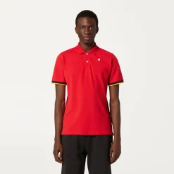 K-WAY Vincent - Polo Shirts - Polo - Man - Red Cheap