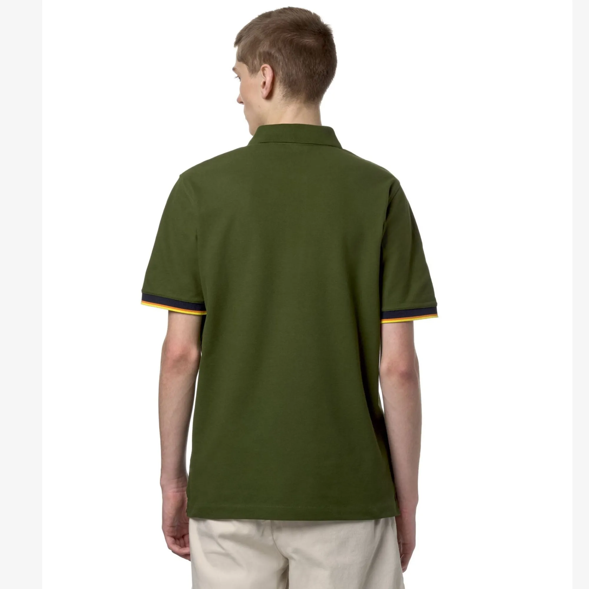 K-WAY Vincent - Polo Shirts - Polo - Man - Green Palm Fashion