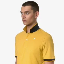 K-WAY Vincent - Polo Shirts - Polo - Man - Yellow Mimosa Cheap