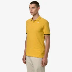 K-WAY Vincent - Polo Shirts - Polo - Man - Yellow Mimosa Cheap