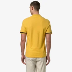 K-WAY Vincent - Polo Shirts - Polo - Man - Yellow Mimosa Cheap