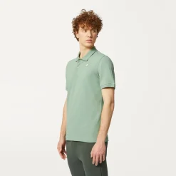 K-WAY Vinnie - Polo Shirts - Polo - Man - Green Fjord Best
