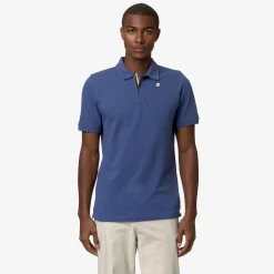 K-WAY Vinnie - Polo Shirts - Polo - Man - Blue Fiord Shop