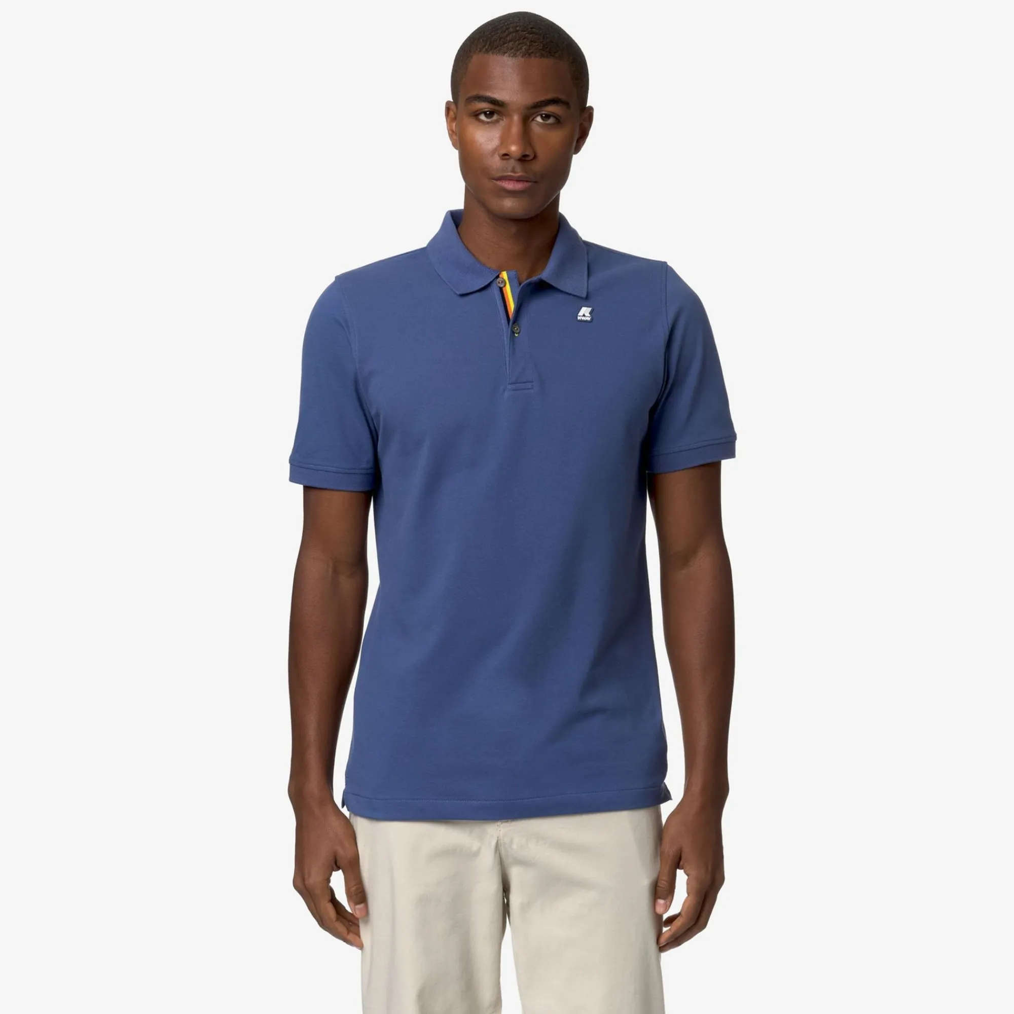 K-WAY Vinnie - Polo Shirts - Polo - Man - Blue Fiord Shop