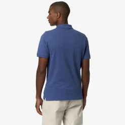 K-WAY Vinnie - Polo Shirts - Polo - Man - Blue Fiord Shop