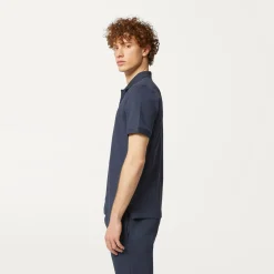 K-WAY Vinnie - Polo Shirts - Polo - Man - Blue Depth Sale