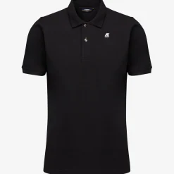 K-WAY Vinnie - Polo Shirts - Polo - Man - Black Pure Best Sale