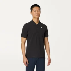 K-WAY Vinnie - Polo Shirts - Polo - Man - Black Pure Best Sale