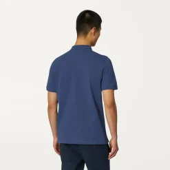 K-WAY Vinnie - Polo Shirts - Polo - Man - Blue Indigo Store