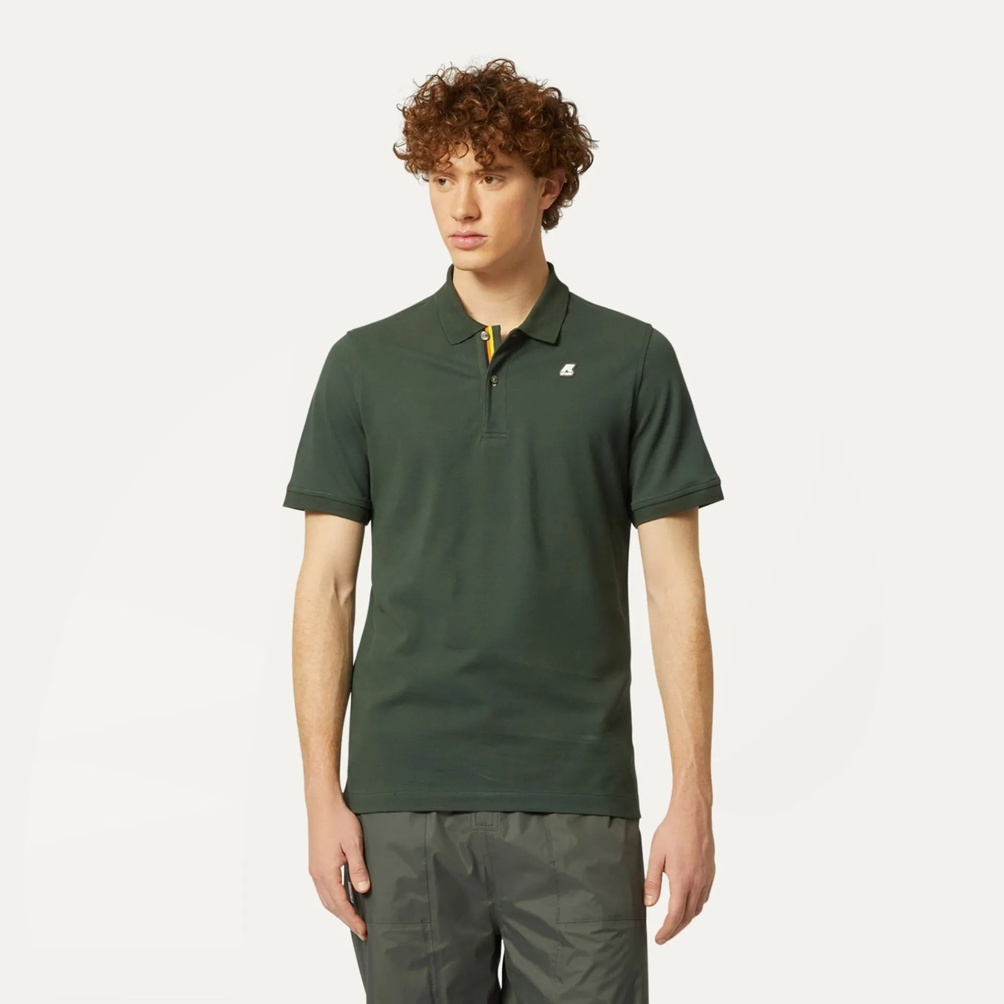 K-WAY Vinnie - Polo Shirts - Polo - Man - Green Blackish Outlet