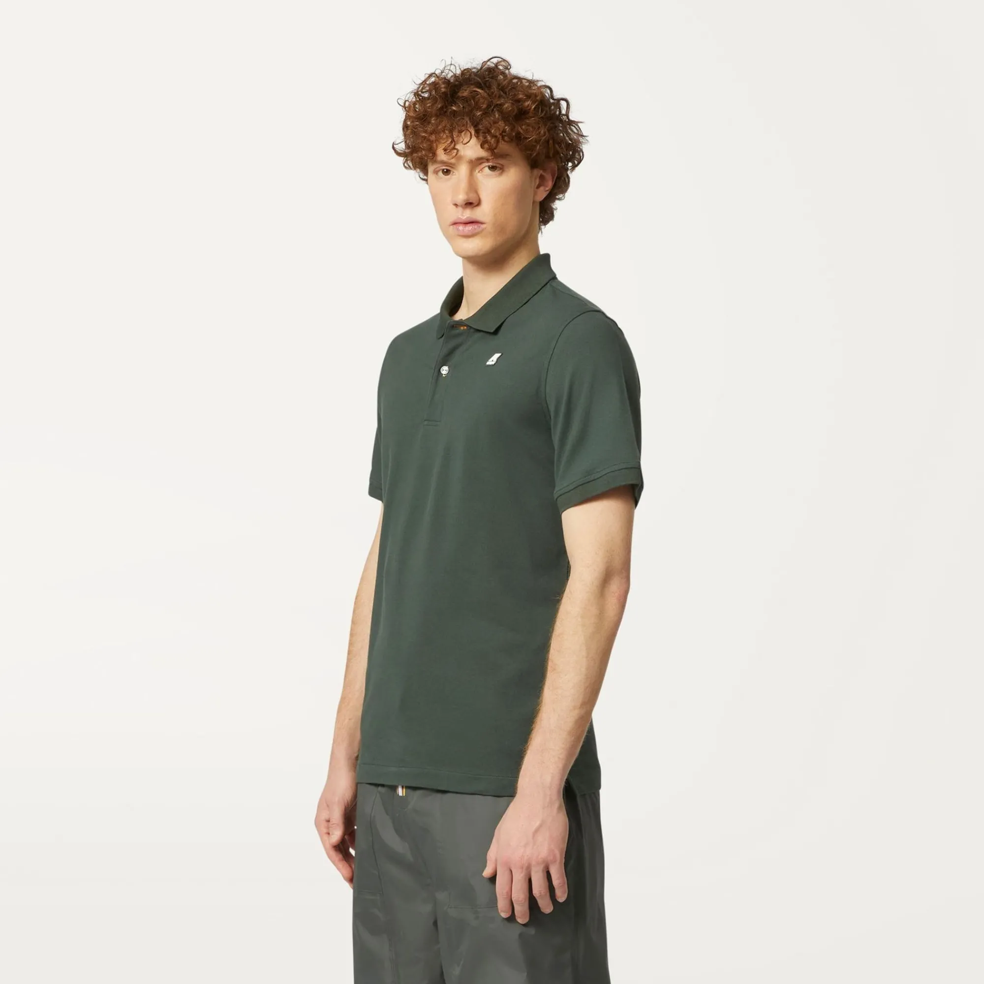 K-WAY Vinnie - Polo Shirts - Polo - Man - Green Blackish Outlet