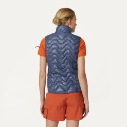 K-WAY Viole Quilted Warm - Jackets - Short - Woman - Blue Indigo Online