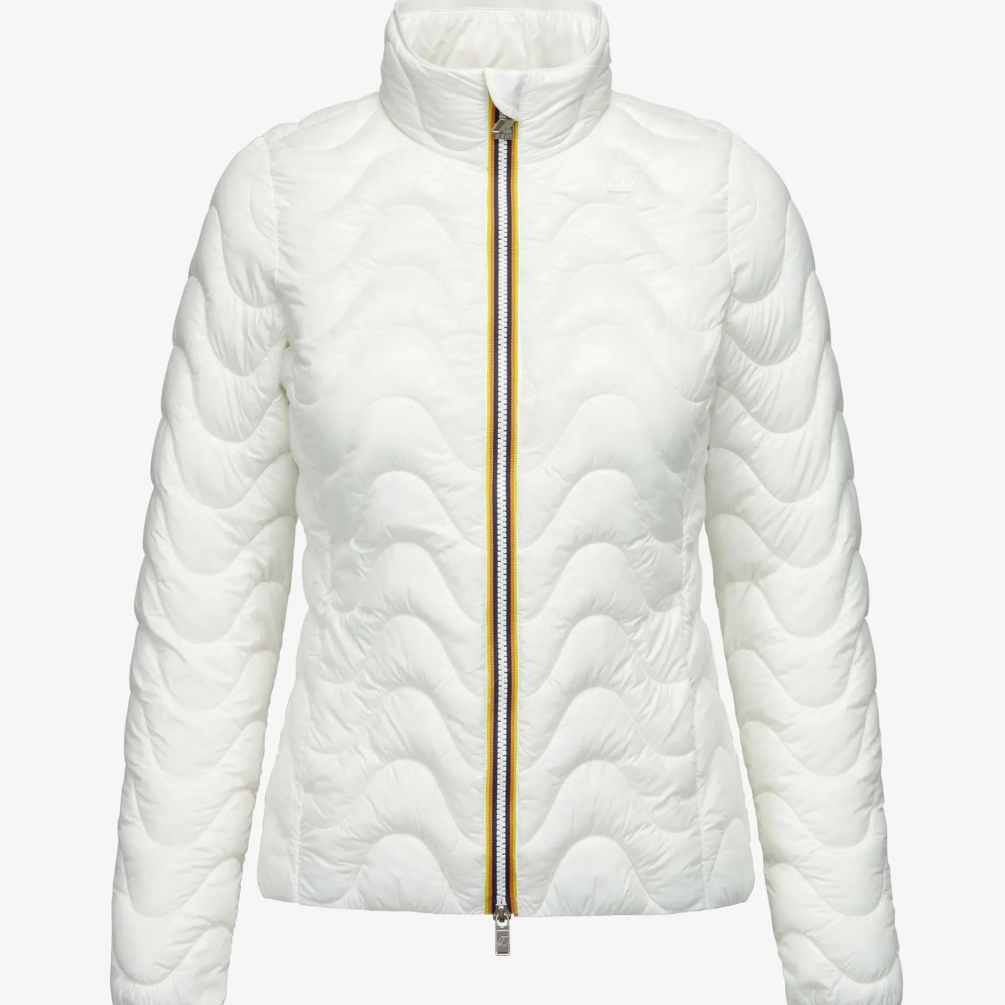 K-WAY Violette Quilted Warm - Jackets - Short - Woman - White Clearance