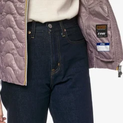 K-WAY Violette Quilted Warm - Jackets - Short - Woman - Violet Dusty Fashion
