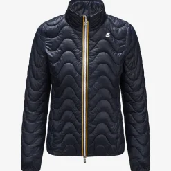 K-WAY Violette Quilted Warm - Jackets - Short - Woman - Blue Depth Best