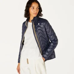 K-WAY Violette Quilted Warm - Jackets - Short - Woman - Blue Depth Best