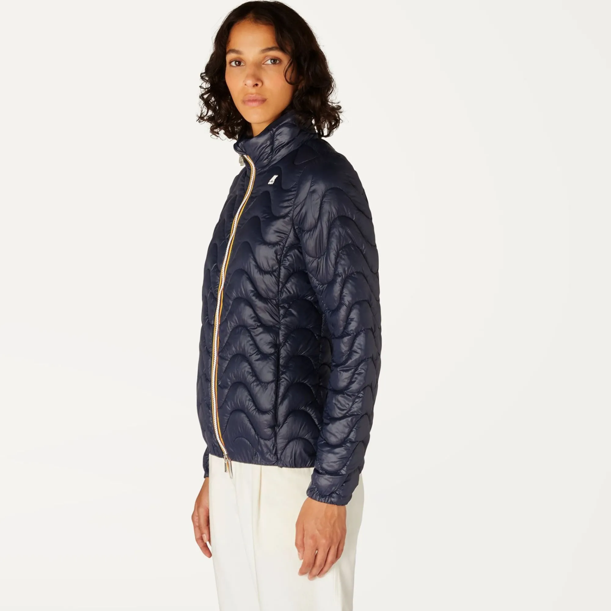 K-WAY Violette Quilted Warm - Jackets - Short - Woman - Blue Depth Best